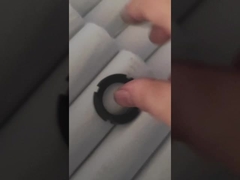 EN AW-7075 Noix de verrouillage ronde à roulement à fente pour moto, automobile