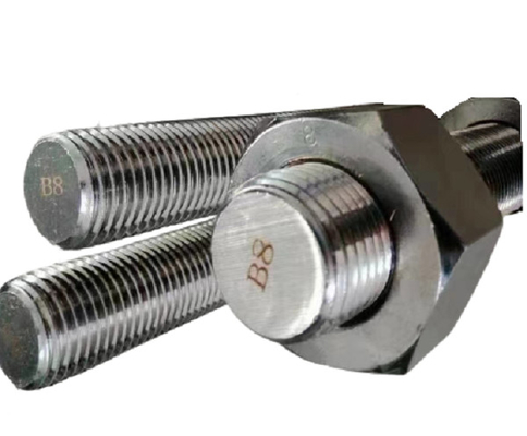 acheter Le fil continu cloute les dents/les boulons bruts de goujon acier ASTM A193 B8 de Staninless online manufacture