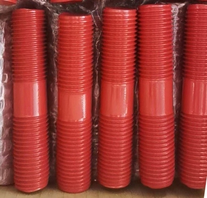 acheter Le boulon de PTFE/goujon d'acier au carbone finis par double boulonne le fil d'UNC online manufacture