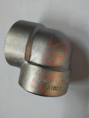 acheter Montage de tuyau d'acier forgé de la classe 3000 coude A182 F316L ASME B16.11 de 90 degrés online manufacture