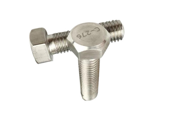 acheter Finition naturelle anticorrosion de C276 Hastelloy de sortilège de boulon fait sur commande de tête non standard online manufacture