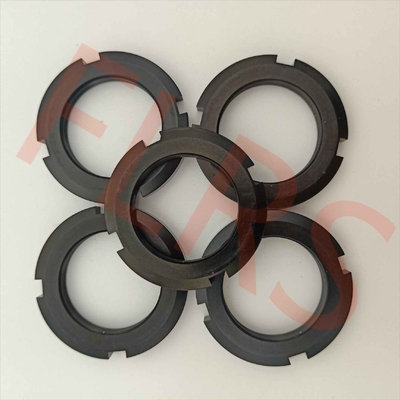 acheter L'écrou de blocage rond adapté aux besoins du client des véhicules à moteur de roulement EN AW-7075 a anodisé le noir online manufacture