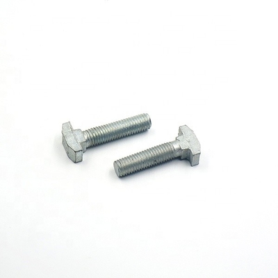 acheter Boulons T à tête de marteau plat carré forgé avec revêtement galvanisé à chaud online manufacture