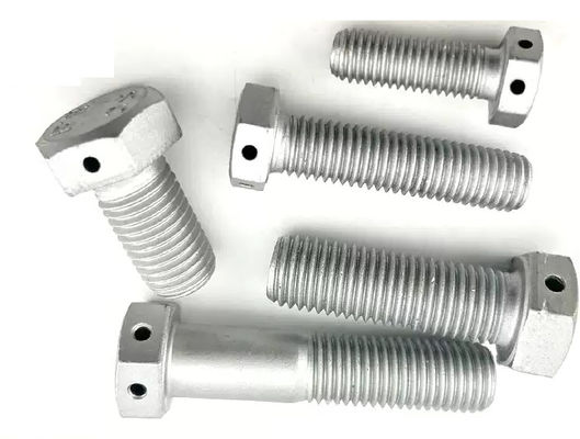 acheter Boulons à tête hexagonale de catégorie 8.8 avec trou GB32.1 Boulons d'étanchéité Dacromet avec perçage de fil M6M8M20 online manufacture