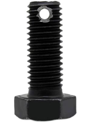acheter Boulon à tête hexagonale en acier au carbone avec un trou sur la queue pour fixer la pince online manufacture