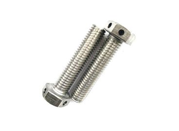 acheter SS304 SS316 a passivé des boulons de tête de sortilège entièrement filetés avec des trous de fil online manufacture