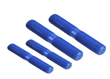 acheter Le double enduit par PTFE résistant à hautes températures a fini des boulons avec de doubles écrous disponibles en divers matériel online manufacture