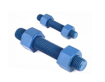 acheter Double boulon 316, plein boulon fini de PTFE solides solubles 304 de goujon de fil avec l'écrou online manufacture