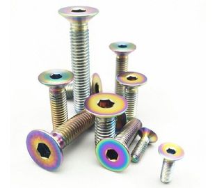 acheter Boulons fraisés par titane multiple de la couleur GR2 avec la tête Torx de sortilège plat online manufacture