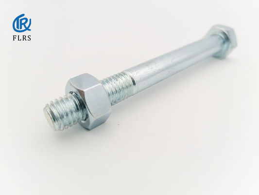acheter Catégorie galvanisée 4,8 de boulon de tête de sortilège de l'acier au carbone DIN931 online manufacture