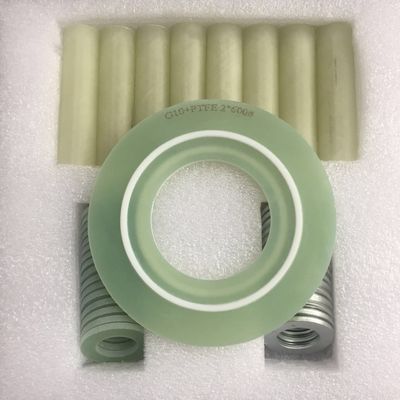 acheter Le néoprène a fait face à la garniture métallique en spirale ASME B16.5 d'isolation de bride online manufacture