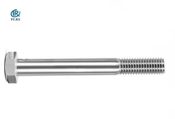 Demi boulon de tête de sortilège de fil de l'acier inoxydable 304 DIN931/M8
