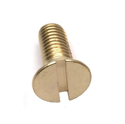 La tête fraisée par DIN visse/H62 en laiton M1 - M20 a rainé le boulon de tête de CSK