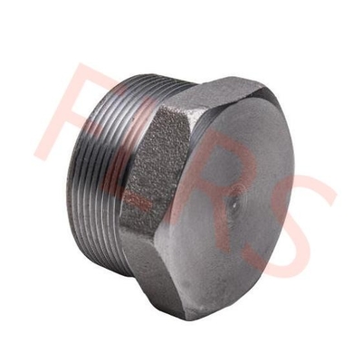 Prise principale filetée matérielle A182 F316 ASME B16.11 d'hexagone de MNPT BSPT