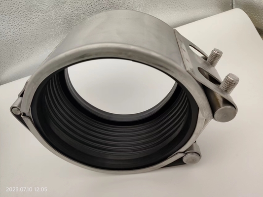 Arrêt de fuite facilité avec NBR Liner Pipe Clamps de réparation de fuite de pression et sans soudage
