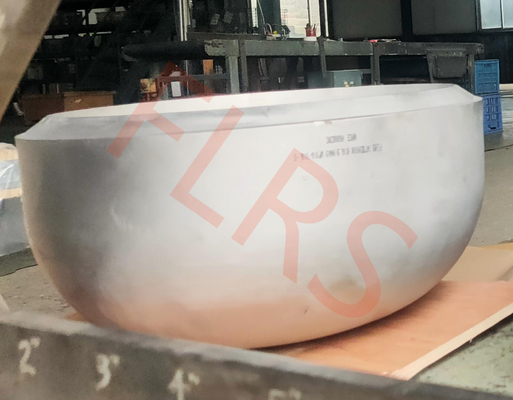 NACE MR0175 ASTM A403 WP316/316L Capot d'extrémité semi-ellipsoïdale en acier inoxydable pour les réservoirs en acier
