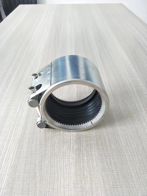 Matériau de l'appareil de raccordement à tubes simples/grippe de la pince SS316+NBR DN150
