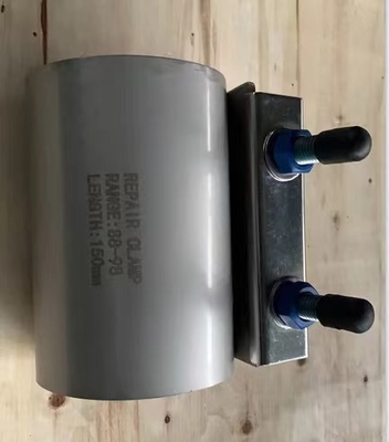 PN10-PN16 Serre-pipe en acier inoxydable sous pression pour tuyaux droits à plaque unique SS304 EPDM/NBR