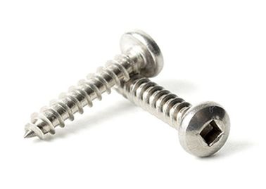Vis auto-fileteuses non standard en métal, attaches de tapement de Pan Head Square Slot Self