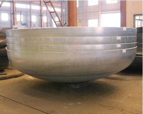 Le réservoir elliptique d'acier inoxydable couvre l'extrémité de plat de Torispherical