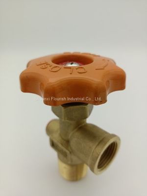 Valve en laiton Expport de cylindre de gaz de LPG de volant de commande de MTC vers l'Amérique du Sud