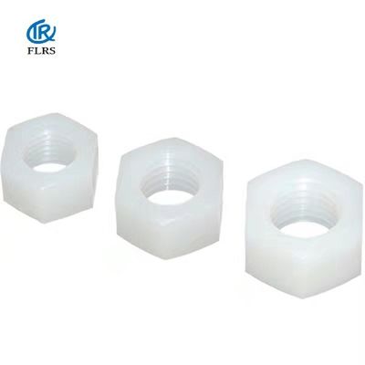 Sortilège d'écrou six-pans de Pvdf. Écrou couleur/M3-M20 anticorrosion naturel d'écrous