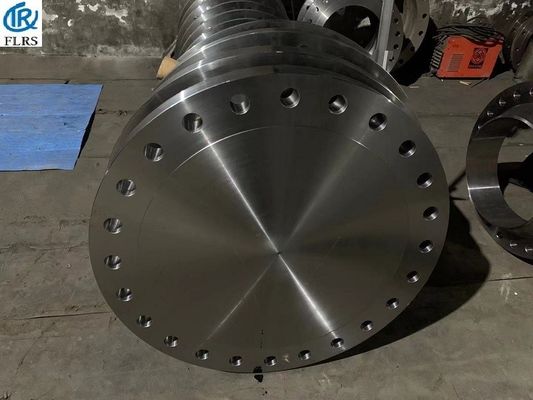 Grain fin forgé de la bride ASTM SA105 N+ de l'acier au carbone ASME B16.5 Blid