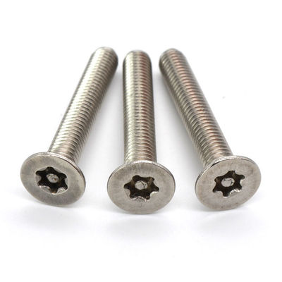 L'acier inoxydable Pin In Head Torx Countersunk visse d'anti vis de sécurité de vol